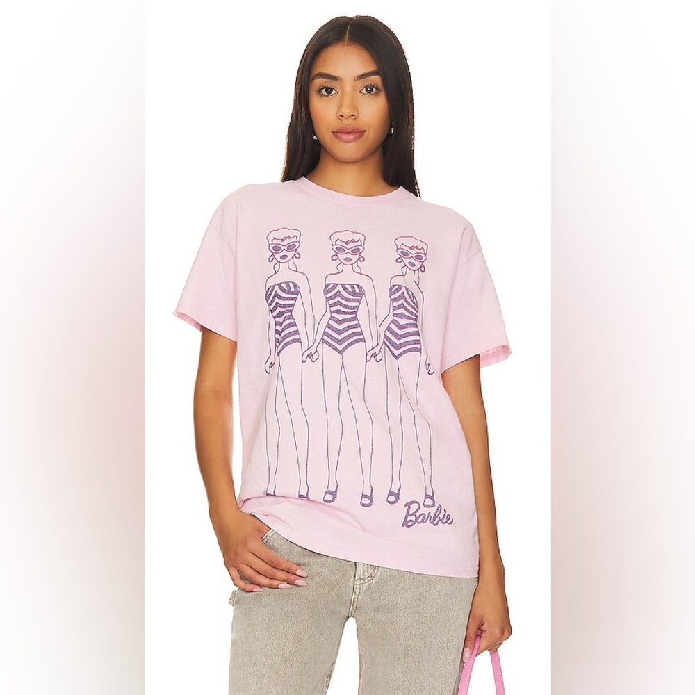 WOMEN'S SWIMSUIT BARBIE FLEA MARKET TEE Junk Food